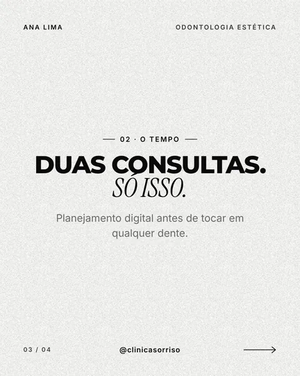 Carrossel para Instagram feito no Renome OS